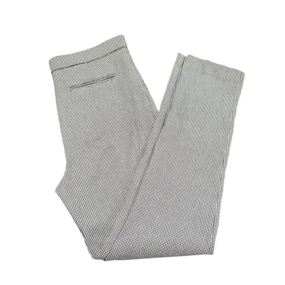Anne Klein Women's Black and White Trousers Women's 6